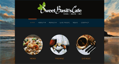 Desktop Screenshot of cafesweetbasils.com