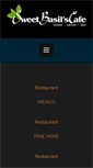 Mobile Screenshot of cafesweetbasils.com